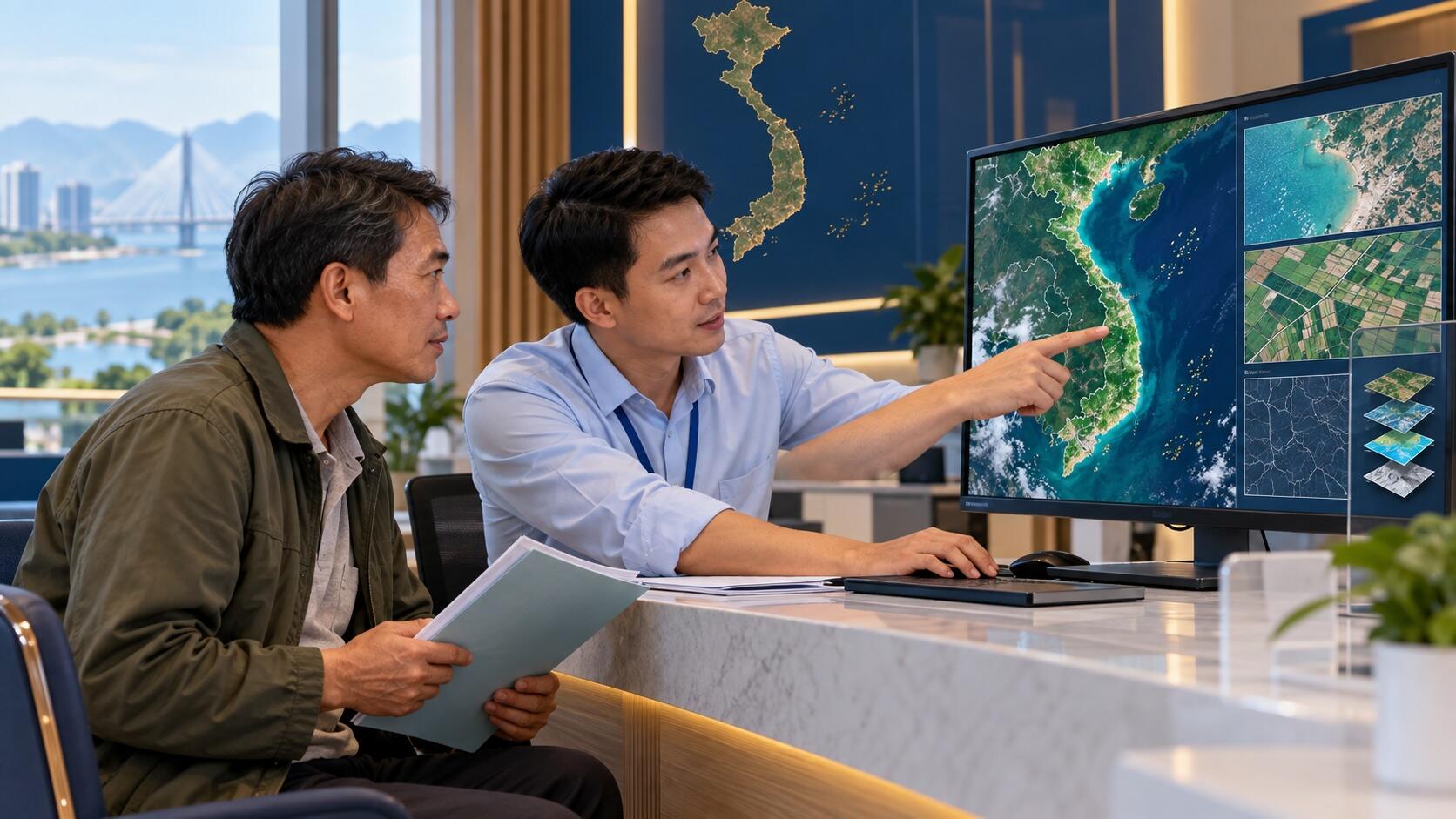 BÃI BỎ THỦ TỤC HÀNH CHÍNH CUNG CẤP THÔNG TIN, DỮ LIỆU ẢNH VIỄN THÁM – THÚC ĐẨY KHAI THÁC DỮ LIỆU TRÊN MÔI TRƯỜNG SỐ